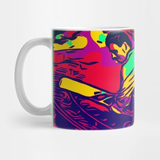 World Cup Cricket Batsman Passion P16 Mug